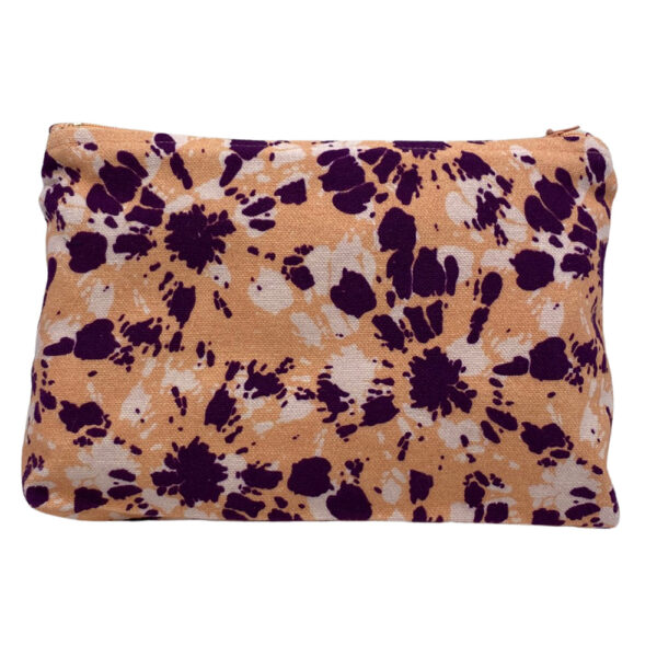 Makeup Bag in Pink Tie Dye
