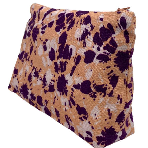 Makeup Bag in Pink Tie Dye - Image 2