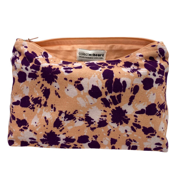 Makeup Bag in Pink Tie Dye - Image 3
