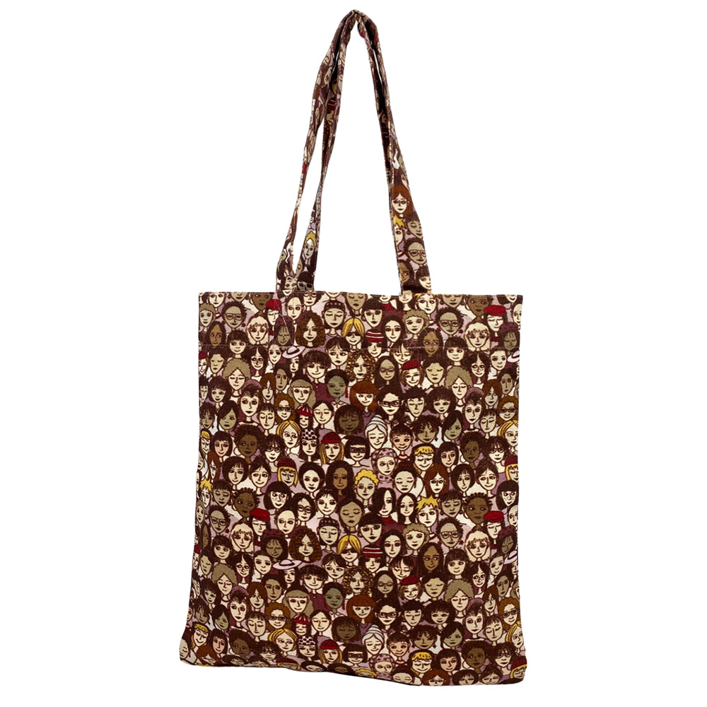 Standard Tote in Faces – Collective Heart